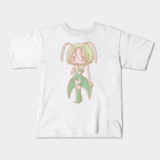 Mew Lettuce kawaii fan art Kids T-Shirt